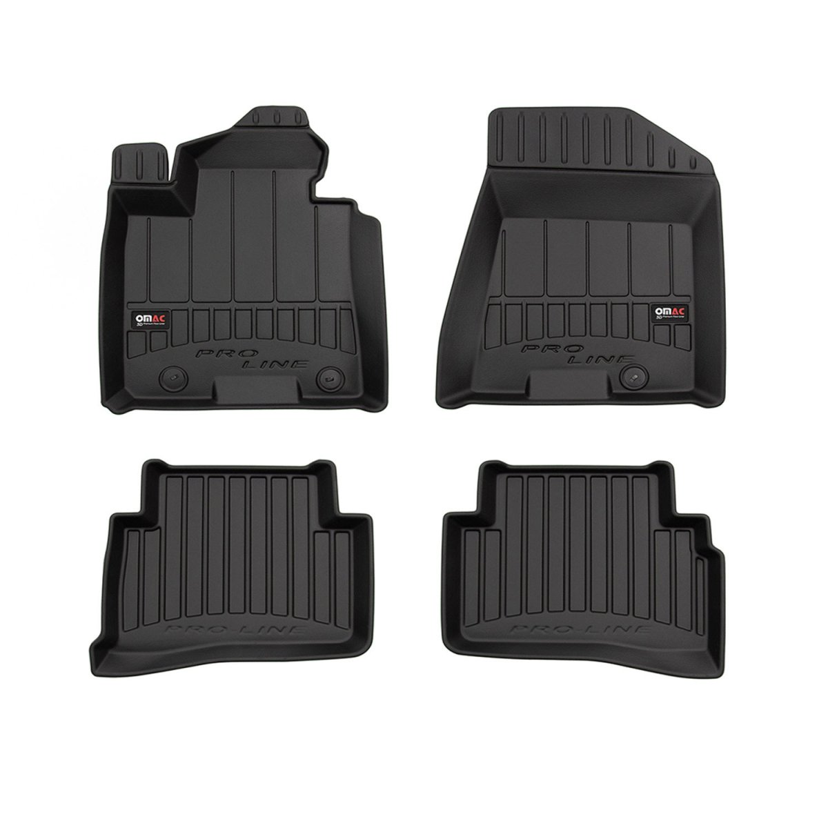 Kia Sportage Floor Mat - Omac - Proline Premium TPE - Black - 2017-2022